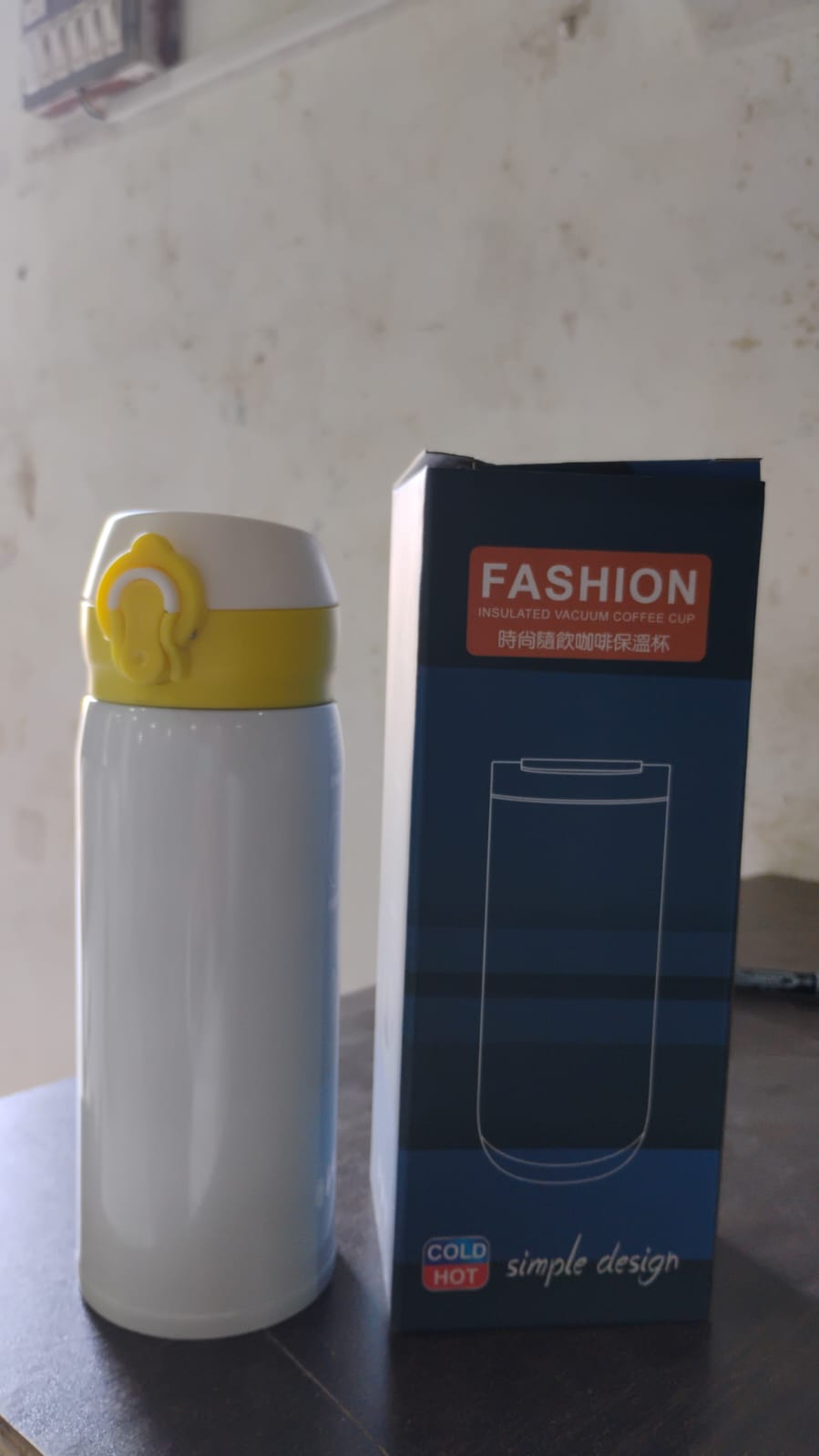 Water Bottle for Kids – Insulated Vacuum Stainless Steel Bottle (350 ML Approx) Your Brand