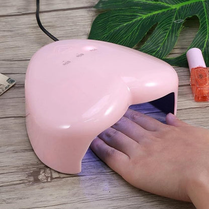 Led Uv Lamp Nail Dryer Gel Nail Lamp Nail Polish Curing Lamp (1 Pc  Mix Design) Wukusy