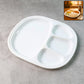 Plastic Large Compartment Dinner Plate