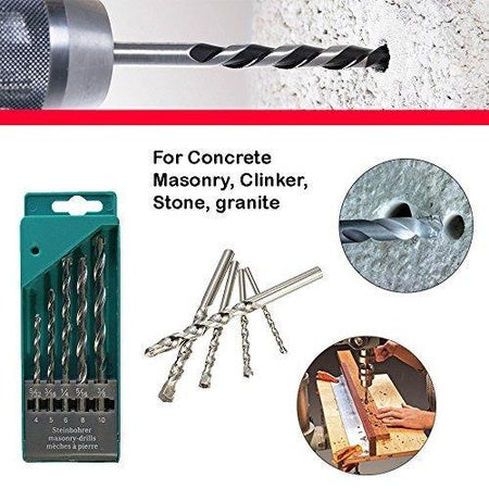 416 Metal Drill Bit Set (Multicolor 5-piece) Wukusy
