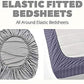 Most Viral King Size Double Bed Elastic Fitted Premium Bedsheet