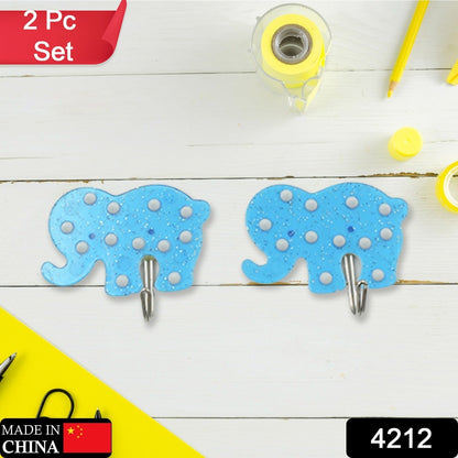 Strong Self-Adhesive Hooks (2 Pc): Heavy Duty, Waterproof, Multipurpose Your Brand