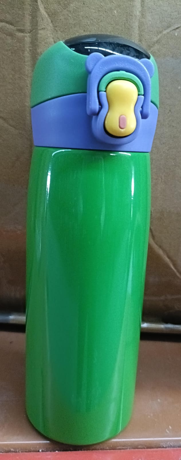 Smart Vacuum Insulated Water Bottle with LED Temperature Display (450 ML Approx / Mix Color & Design) Your Brand