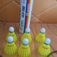 Knx Durable Plastic Shuttlecock (6 Pcs Set)
