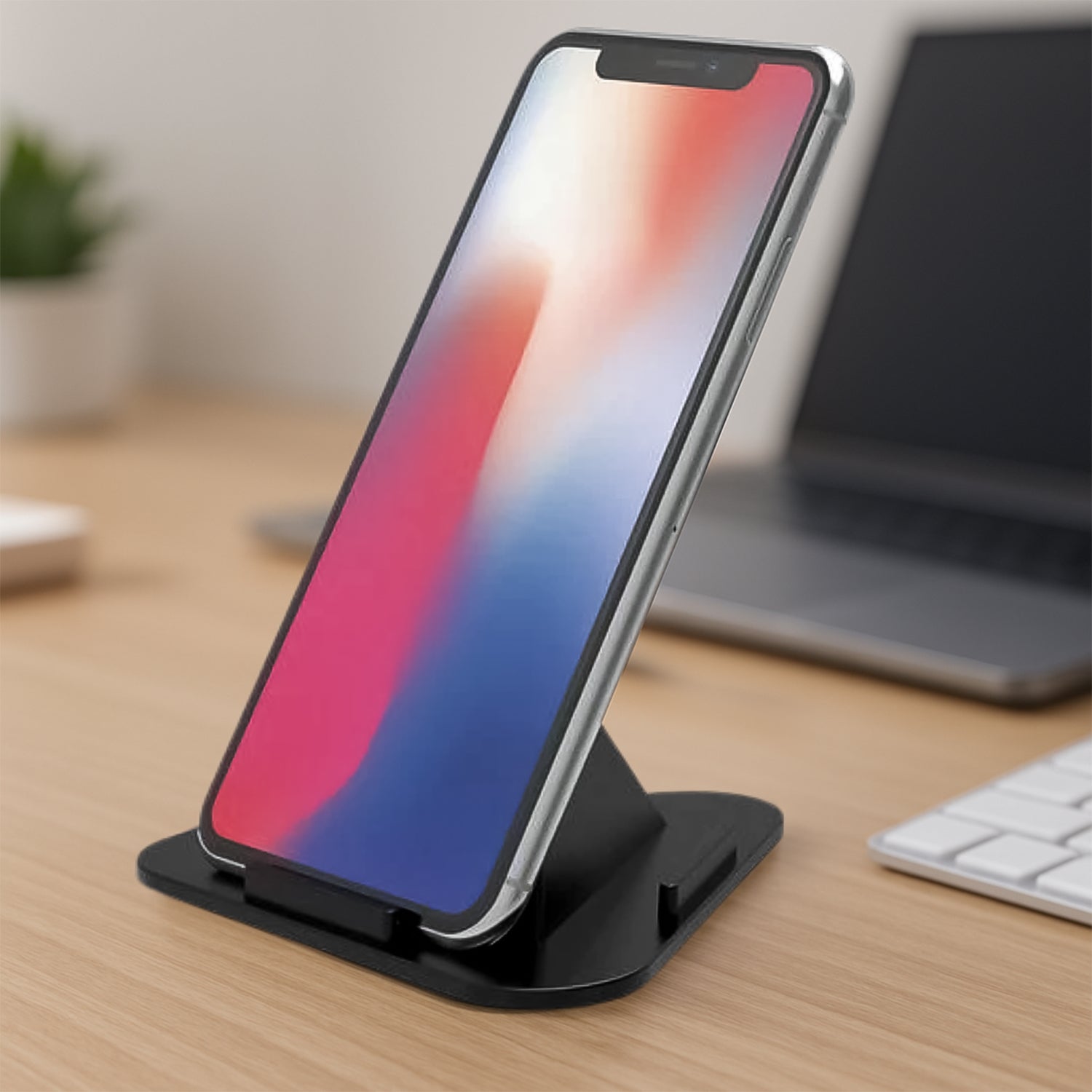 Get Pyramid Shape Universal 3 Side Mobile Holder Stand – Shopbyte