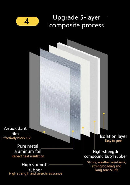 Waterproof Repair Aluminum Foil Tape shopbyte