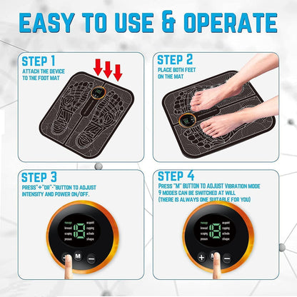 Foot Relaxer (8 Massage Modes With 19 Intensity Levels) Roposo Clout