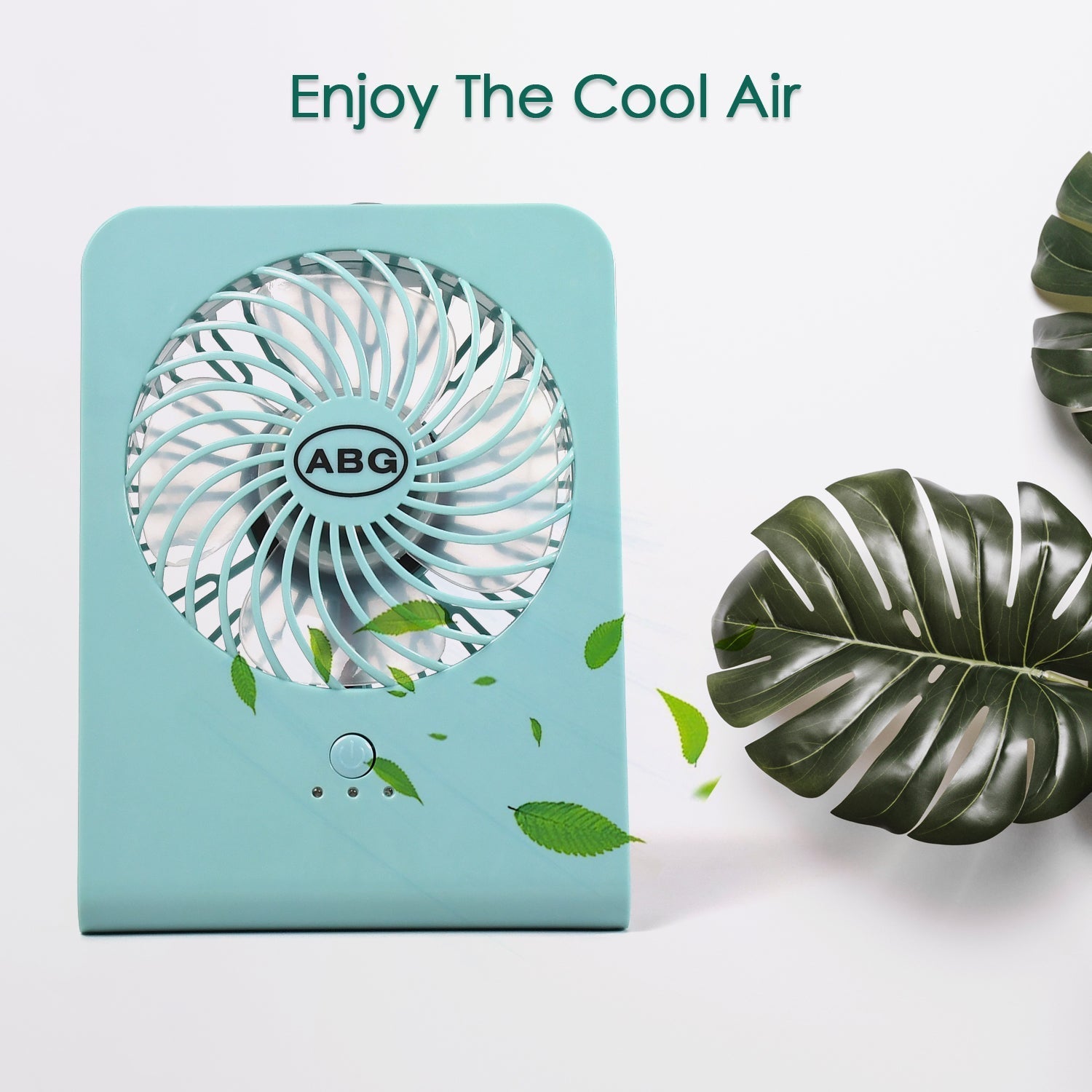 Portable Desk Fan Big Table Fan3 Step Speed Setting Fan Personal Desk Fan Suitable For Office , School & Home Use (Battery Not Include) Your Brand