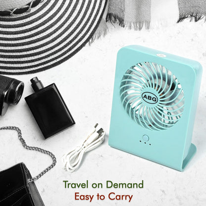 Portable Desk Fan Big Table Fan3 Step Speed Setting Fan Personal Desk Fan Suitable For Office , School & Home Use (Battery Not Include) Your Brand