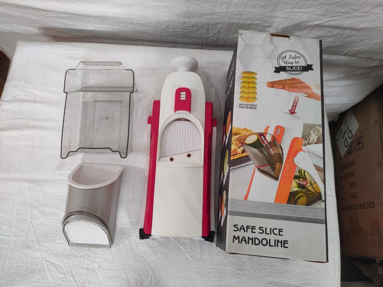 MULTI FUNCTIONAL TIME SAVING ADJUSTABLE HAND PRESS VEGETABLES CHOPPER Your Brand