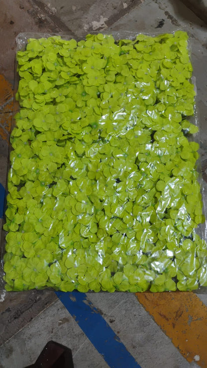 Plastic Wall Artificial Flowers Plant Base (60×40 CM / 1 Pc) Your Brand