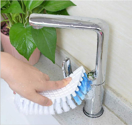 Flexible Plastic Cleaning Brush for Home, Bathroom, Your Brand