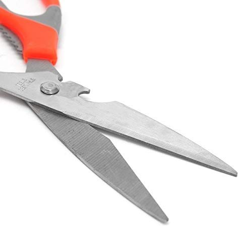 SpaceMulti-Function Kitchen Scissors for Veggies, Meat & Seafood with Bottle Opener Your Brand