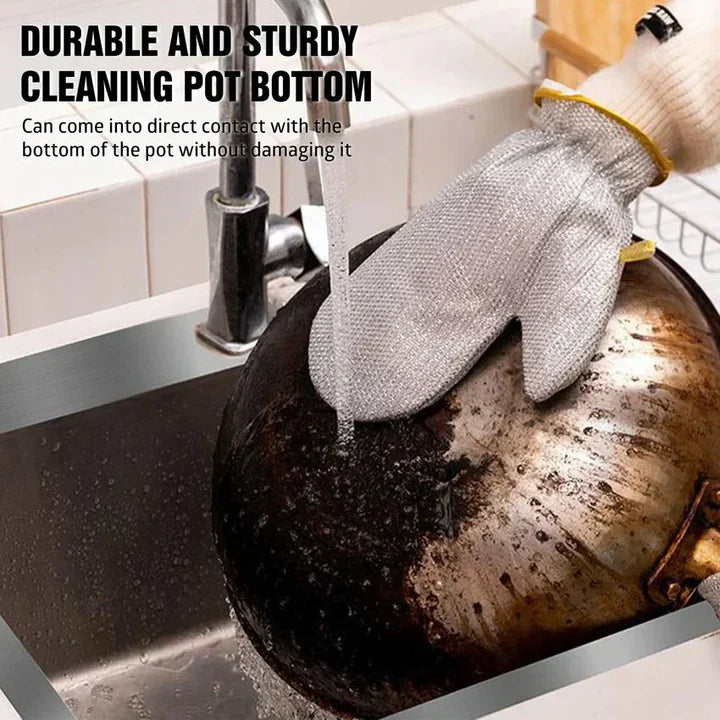 Water Proof Non-Scratch Dish Washing Wire Gloves