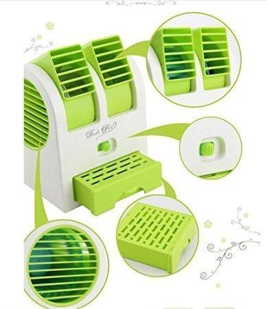 Mini air conditioner with modern design.