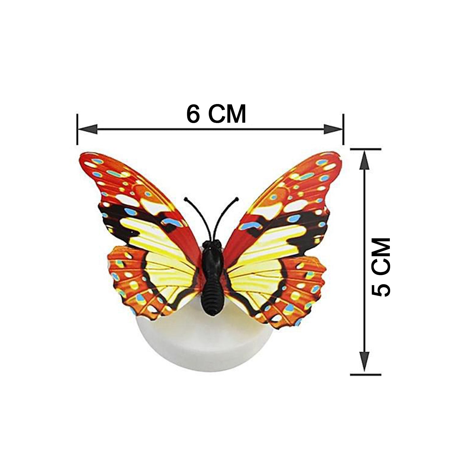 The Butterfly 3D Night Lamp Comes with 3D Illusion Design Suitable for Drawing Room, Lobby. Your Brand