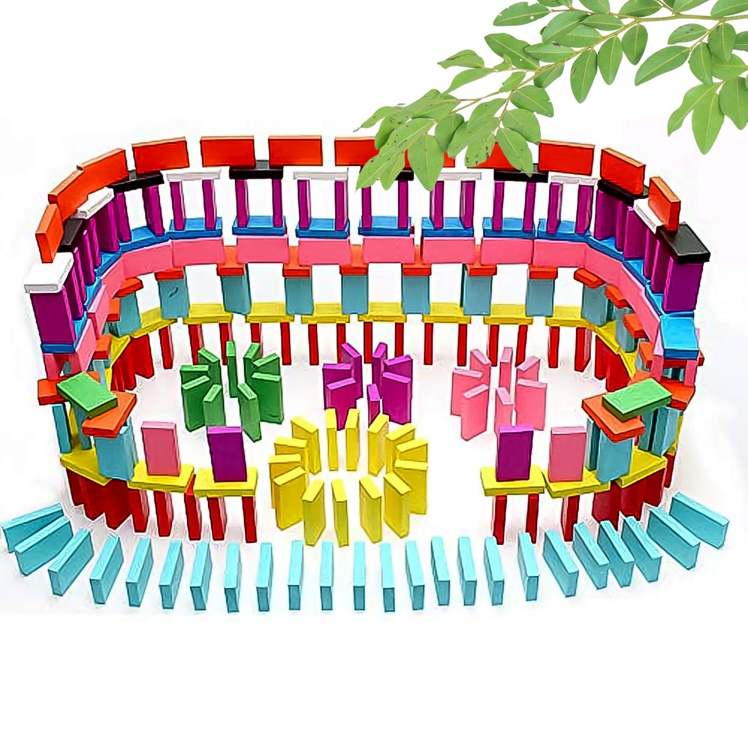 Kids 120 Domino Blocks Dominoes (120 Pcs Set) Your Brand
