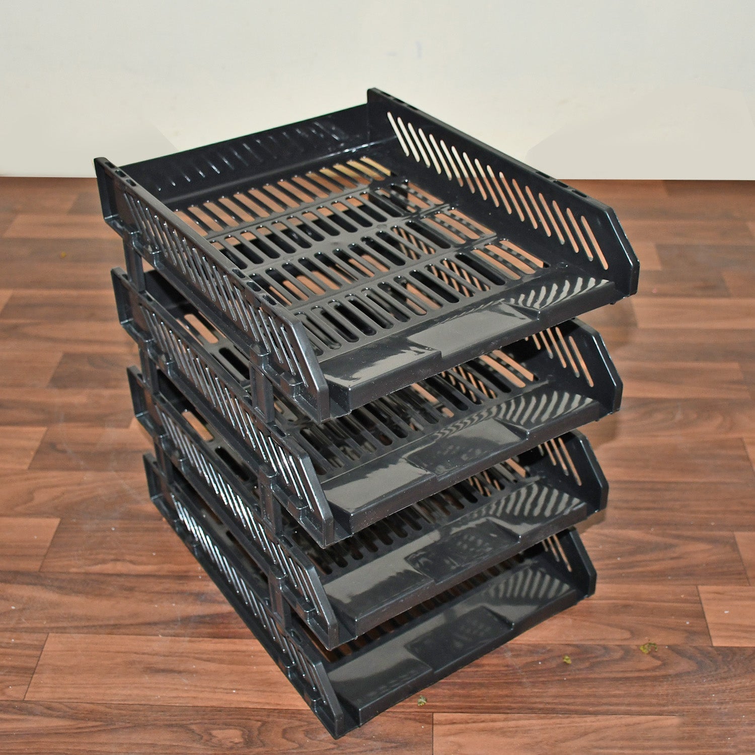 Multifunctional File Rack with Drawers: Desktop Storage for Office Supplies (4 Layers) Your Brand