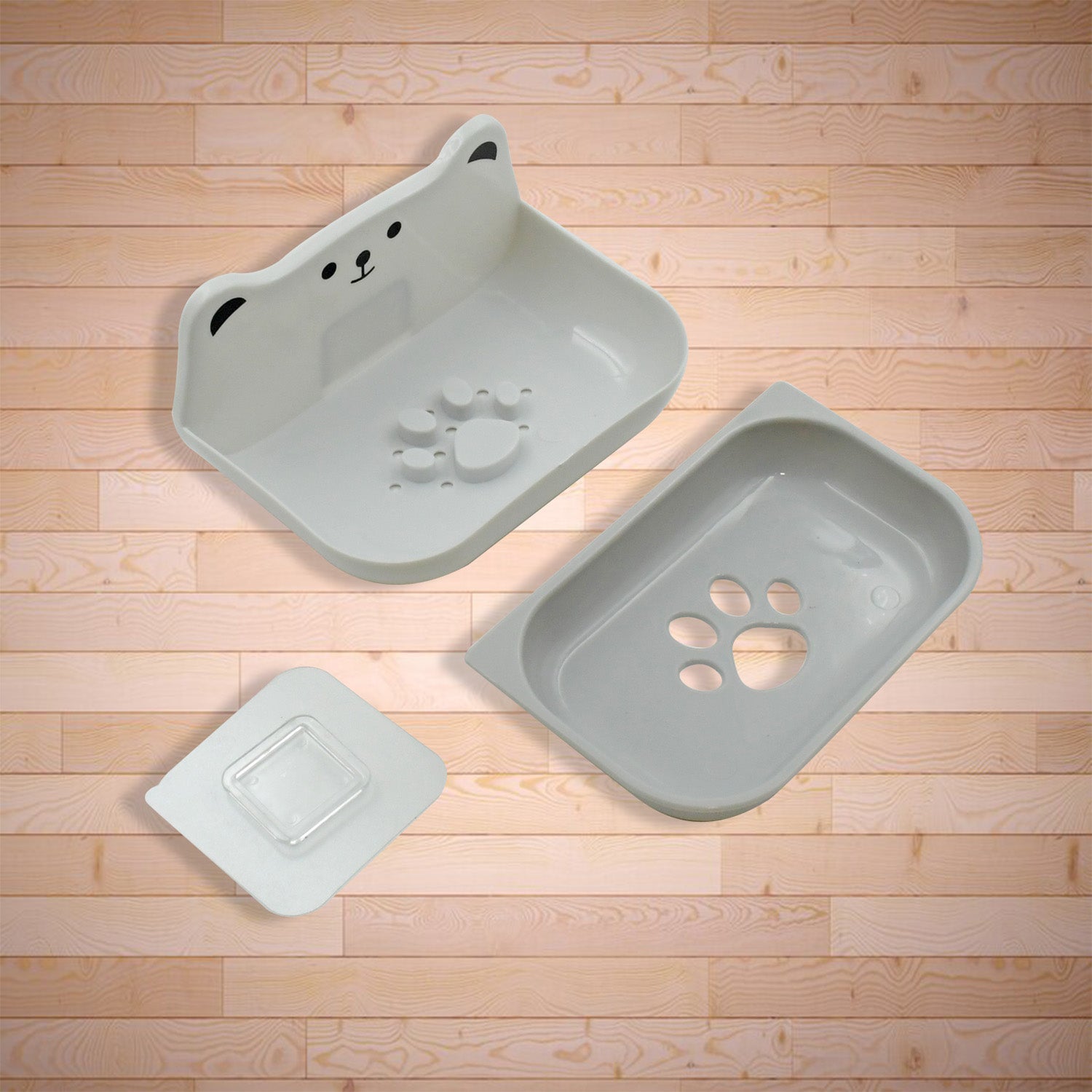 Soap Dish with Drain Soap Holder, Soap Saver Easy Cleaning, Soap Tray for Shower Bathroom Kitchen (1 Pc) Your Brand