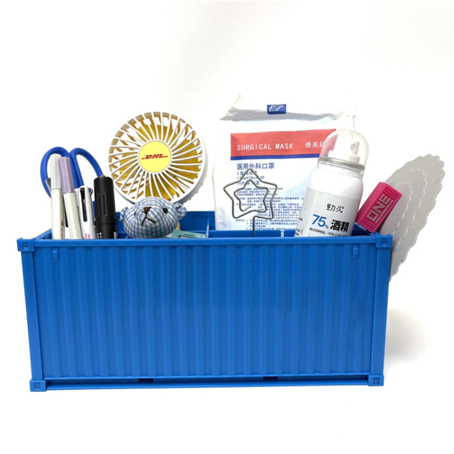 Shipping Container Pen Holder Shipping Container Model Pen Name Cardholder Simulated Container Model For Business Gift Your Brand