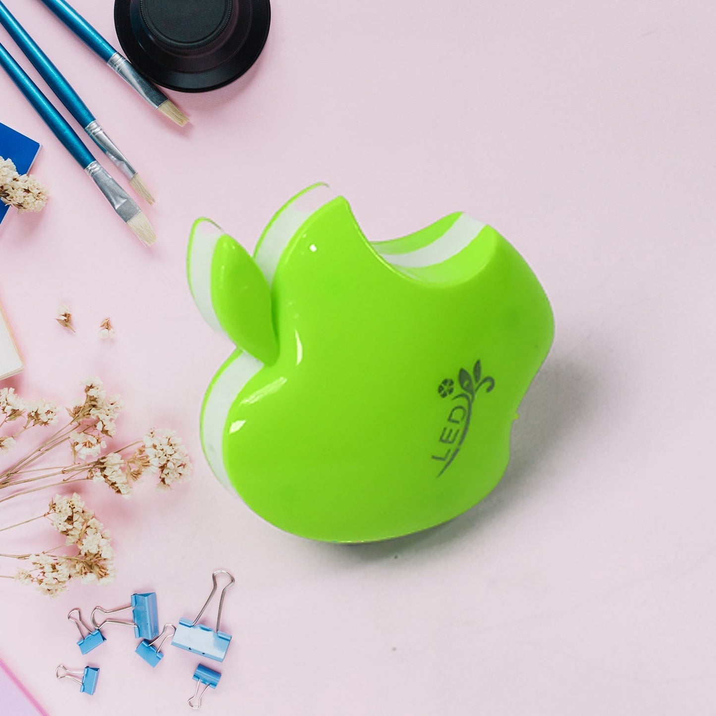 Night Light Comes with 3D Illusion Design Suitable for Drawing Room, Lobby, Energy-Saving, Light LED Decorative Night Light (1 Pc) Your Brand