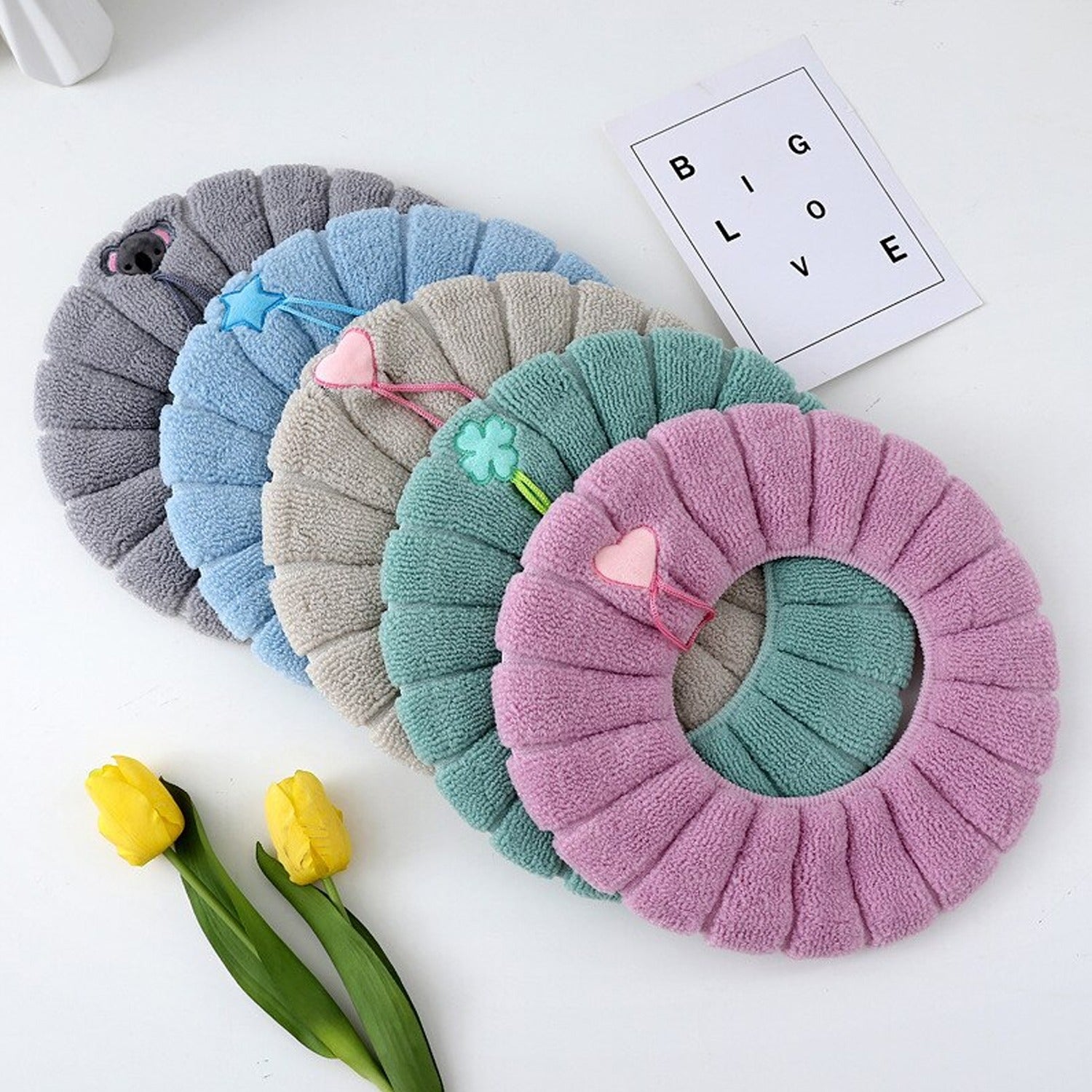 Winter Comfortable Soft Toilet Seat Mat Cover Cushion Plush Your Brand
