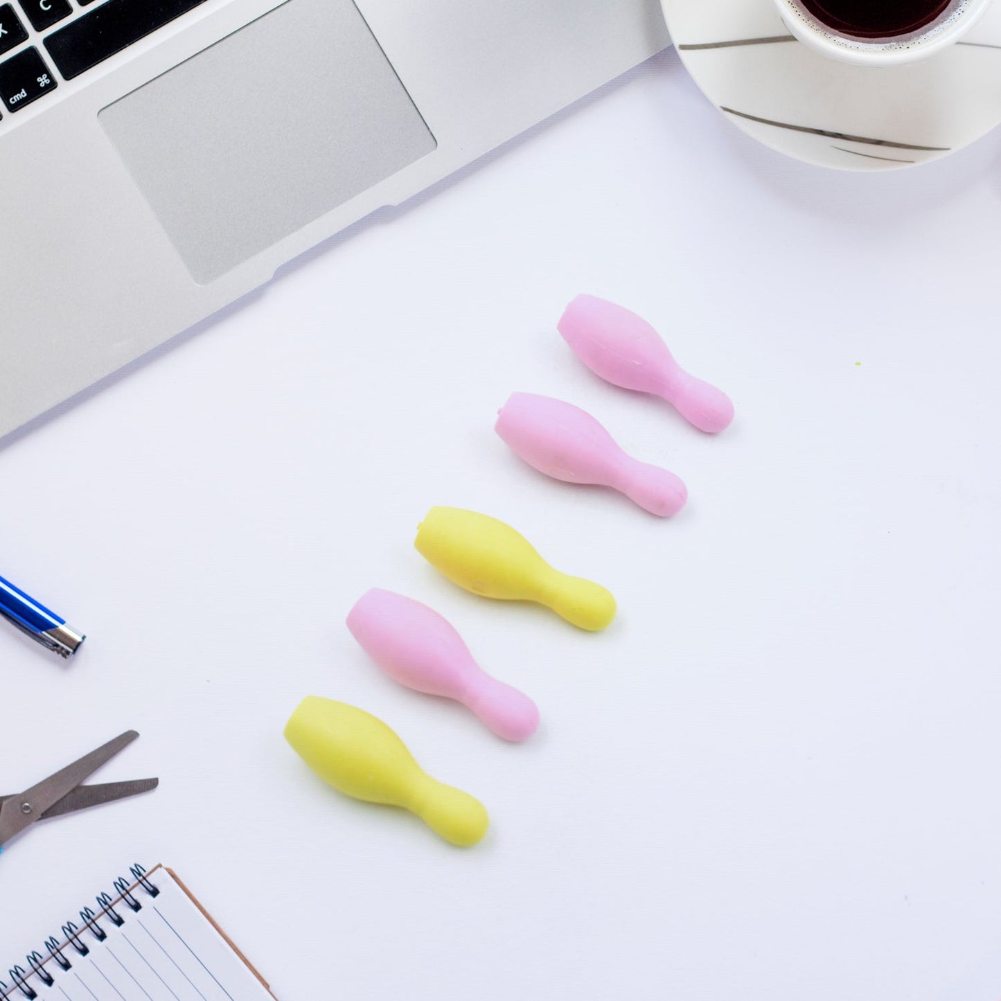 Mini Eraser Set for Kids (9 Pieces) - Fun Designs, Party Favors, School Prizes Your Brand