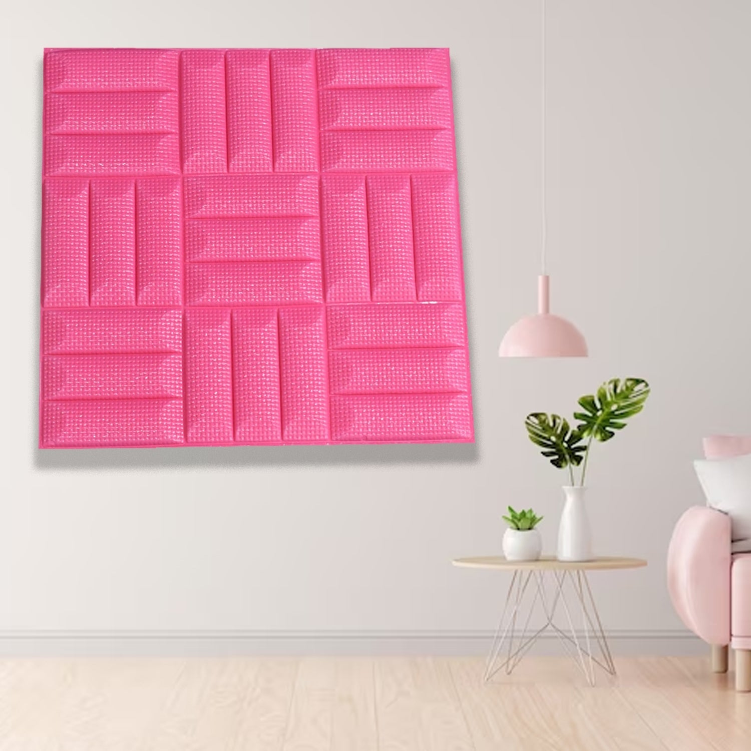 Design Wallpaper 3D Foam Wallpaper Sticker Panels I Ceiling Wallpaper For Living Room Bedroom I Furniture, Door I Foam Tiles Your Brand
