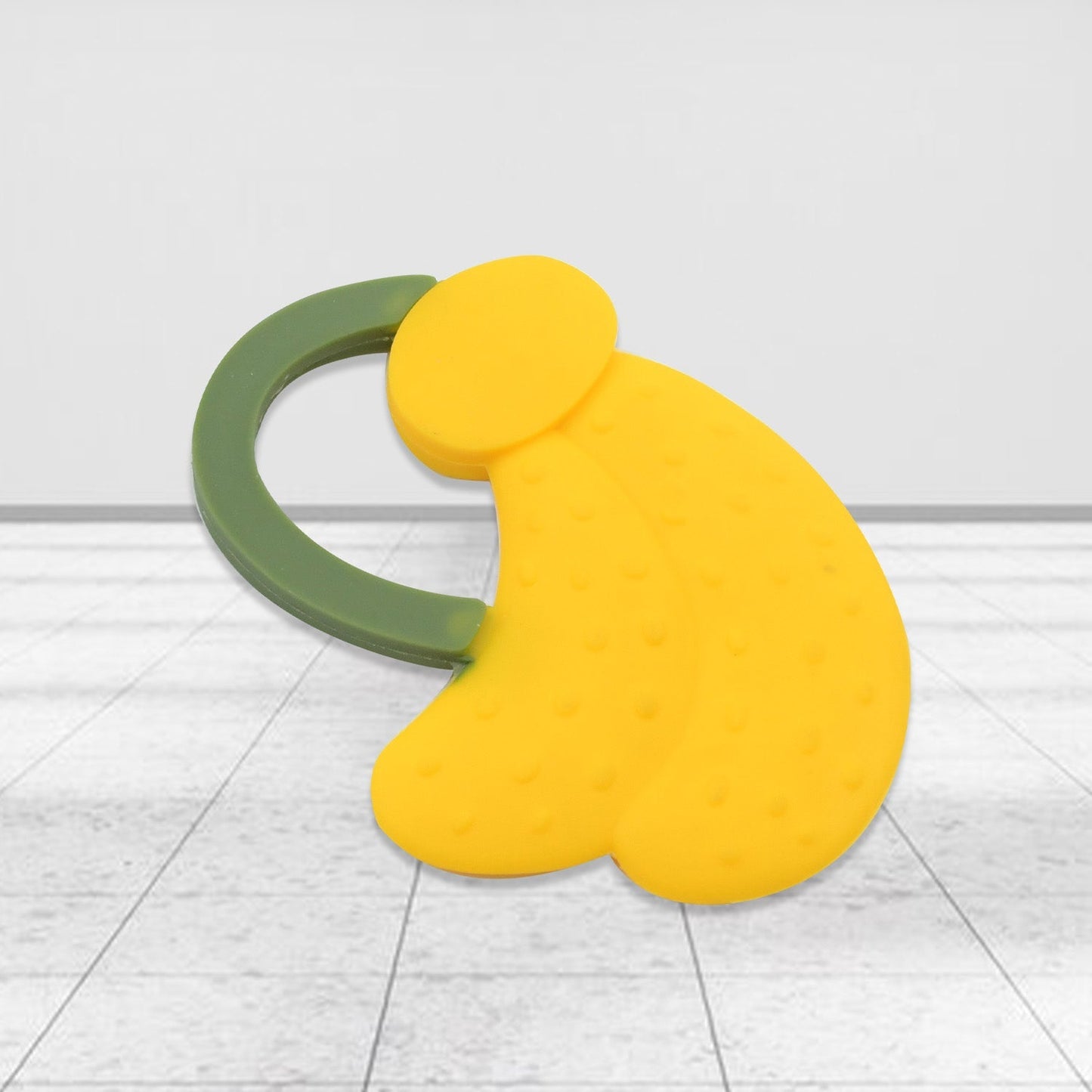 Soothe Baby's Gums: Safe & Fun Silicone Teether for Toddlers (3+ Months) Your Brand