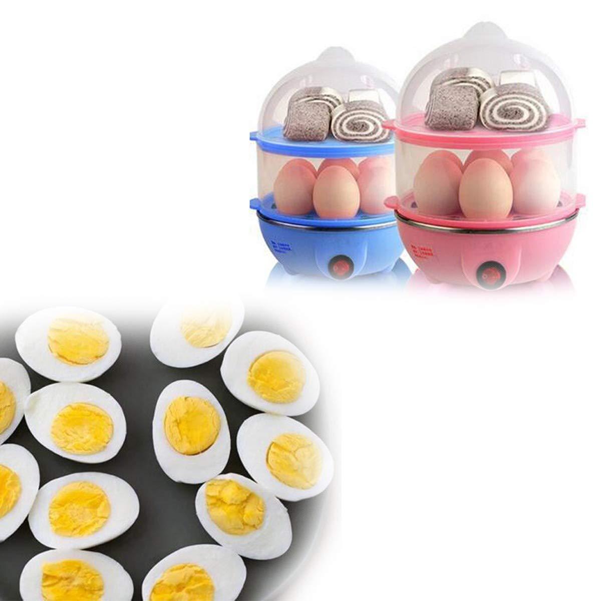 Egg Boiler / Poacher / Cooker / Electric Steamer (2 Layer) Your Brand