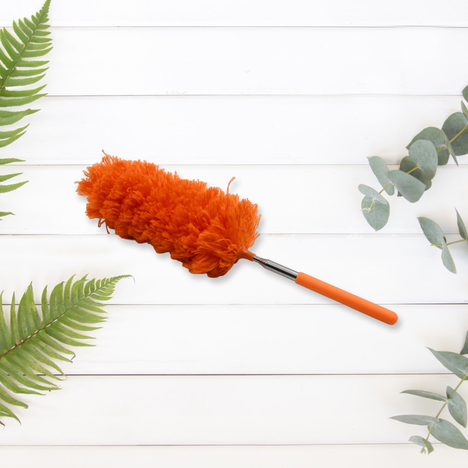 Adjustable Long Handle, Microfiber Duster for Cleaning, Microfiber Hand Duster Washable Microfiber Cleaning Tool Extendable Dusters for Cleaning Office, Car, Computer, Air Condition, Washable Duster Your Brand