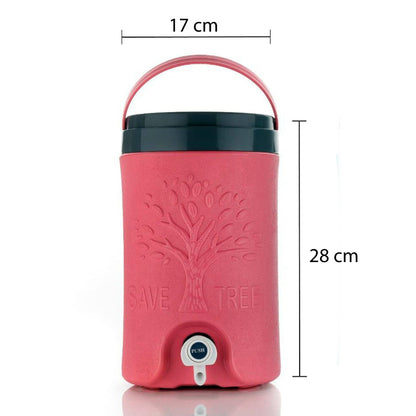 Multicolored 5L Water Rover Jug: Insulated Plastic Jug with Sturdy Handle Your Brand