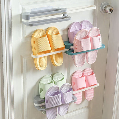 Multifunction Folding Slippers / Shoes Hanger Organizer Rack Your Brand