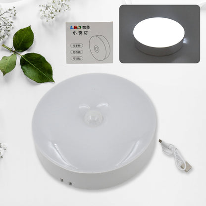 Round Shape 8 LED Motion Sensor Induction Led Light Your Brand