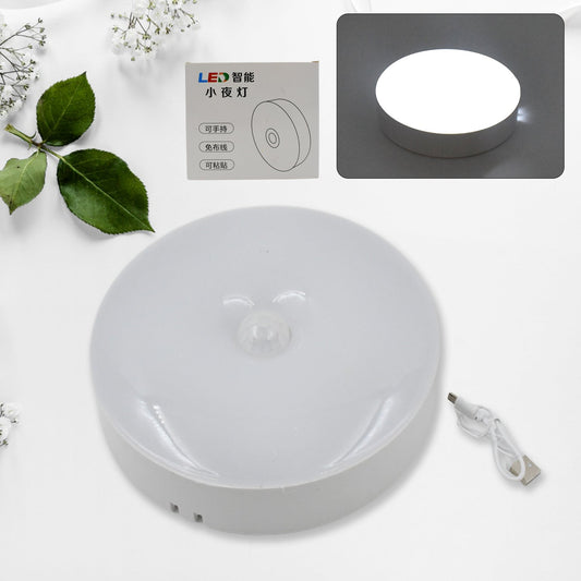 Round Shape 8 LED Motion Sensor Induction Led Light Your Brand