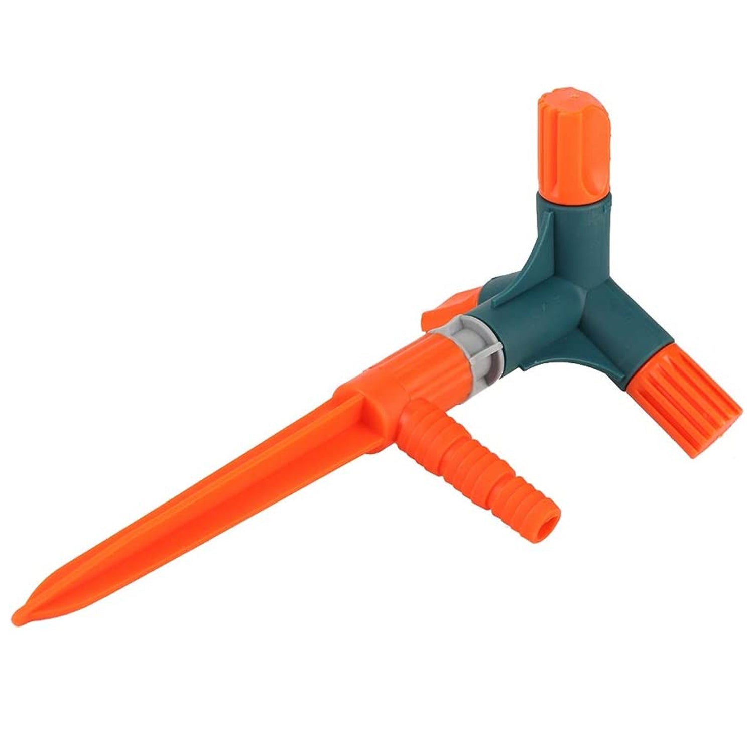 Garden Sprinkler 360° Rotating Adjustable Round 4 Arm Lawn Water Sprinkler for Watering Garden Plants / Pipe Hose Irrigation Yard Water Sprayer Your Brand