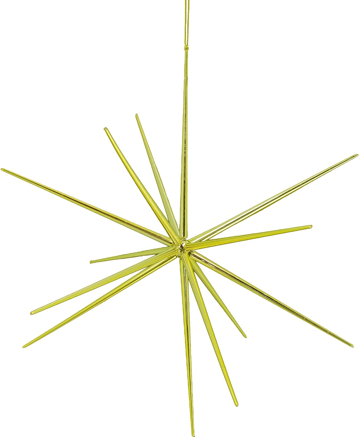 3D Gold Star Hanging Decoration Star, Acrylic Look  Hanging Luminous Star for Windows, Home, Garden Festive Embellishments for Holiday Parties Weddings Birthday Home Decoration (Big) Your Brand