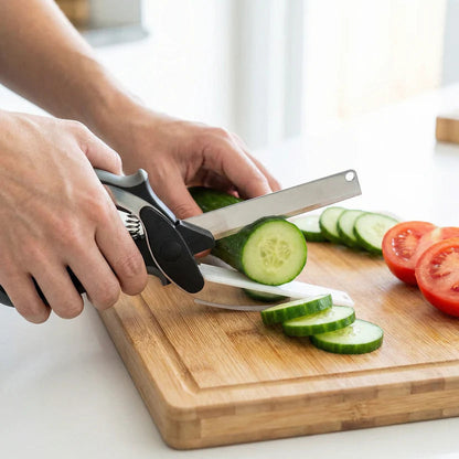 Clever Cutter 2-in-1 kitchen knife Dropdash