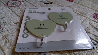 Strong Self-Adhesive Hooks (2 Pc): Heavy Duty, Waterproof, All-Purpose Your Brand
