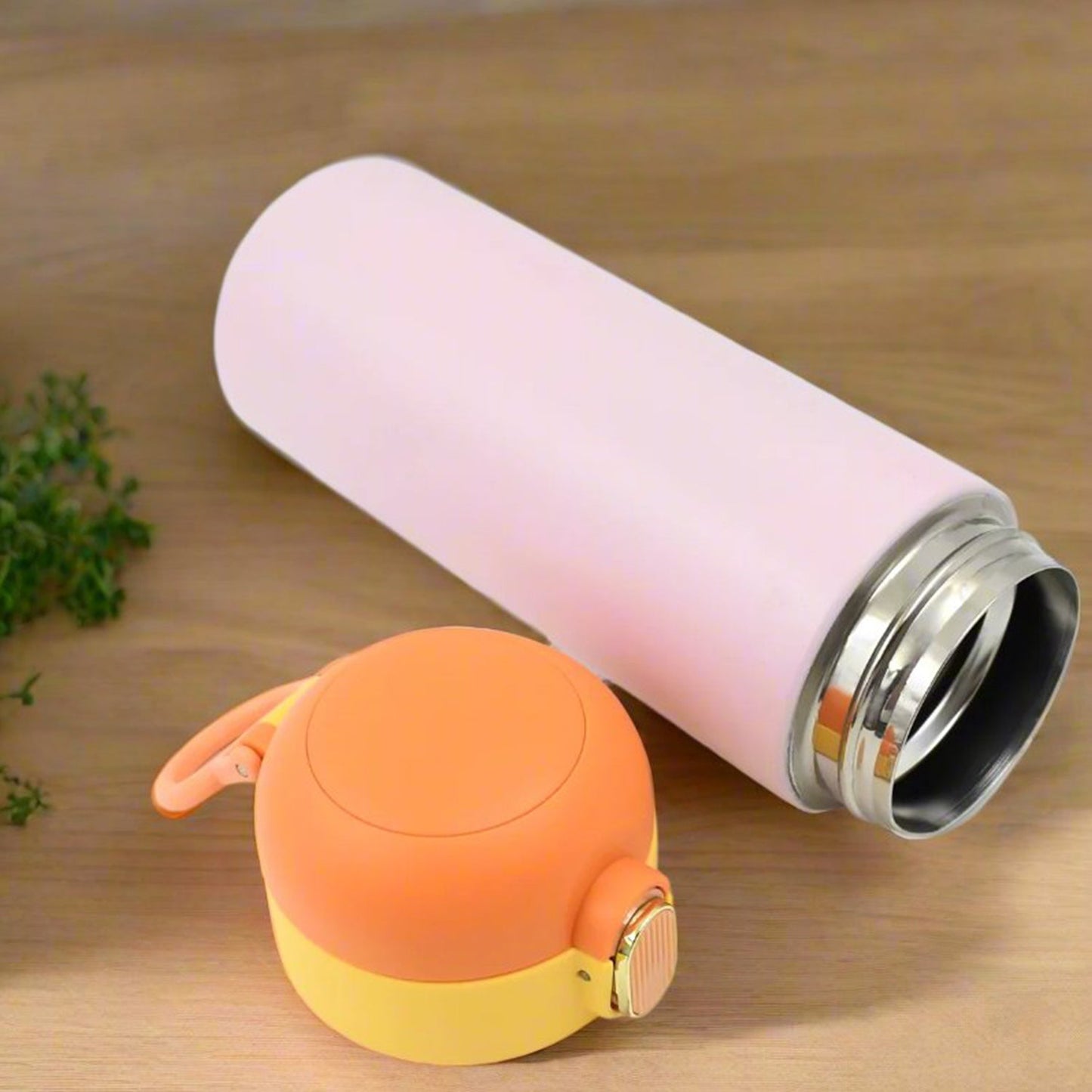 Double walled Stainless Steel Water Bottle (420 ML Approx) Your Brand