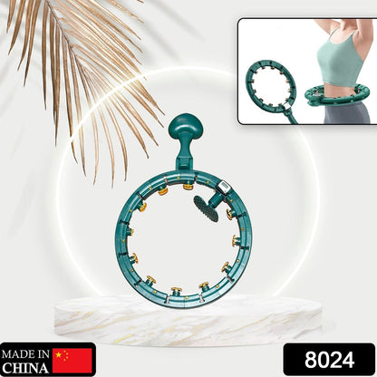 Fitness Adjustable Detachable Fitness Hula Hoop Ring Smart Round Count & Weight Loss Gym Equipment Exercise Smart Hula Hoops Your Brand