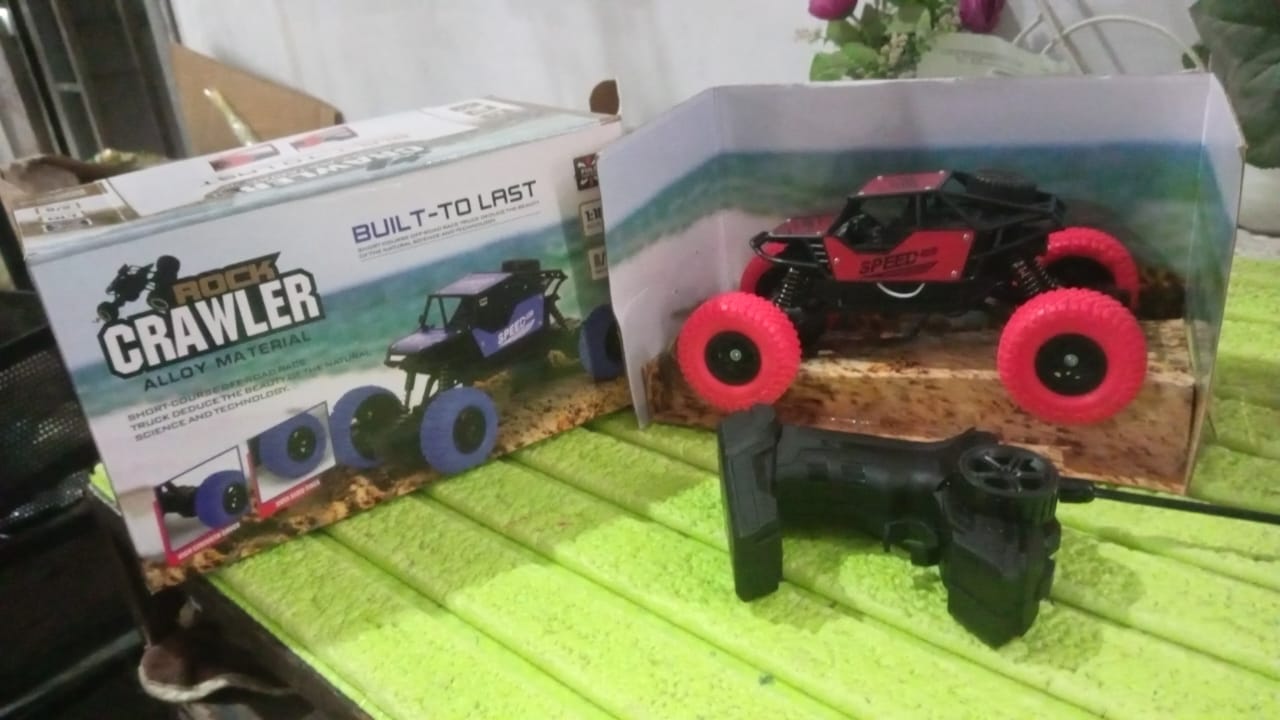Rock Crawler Monster RC Truck All Terrain Stunt Racing Car Rechargeable Indoor Outdoor Toy Car Your Brand