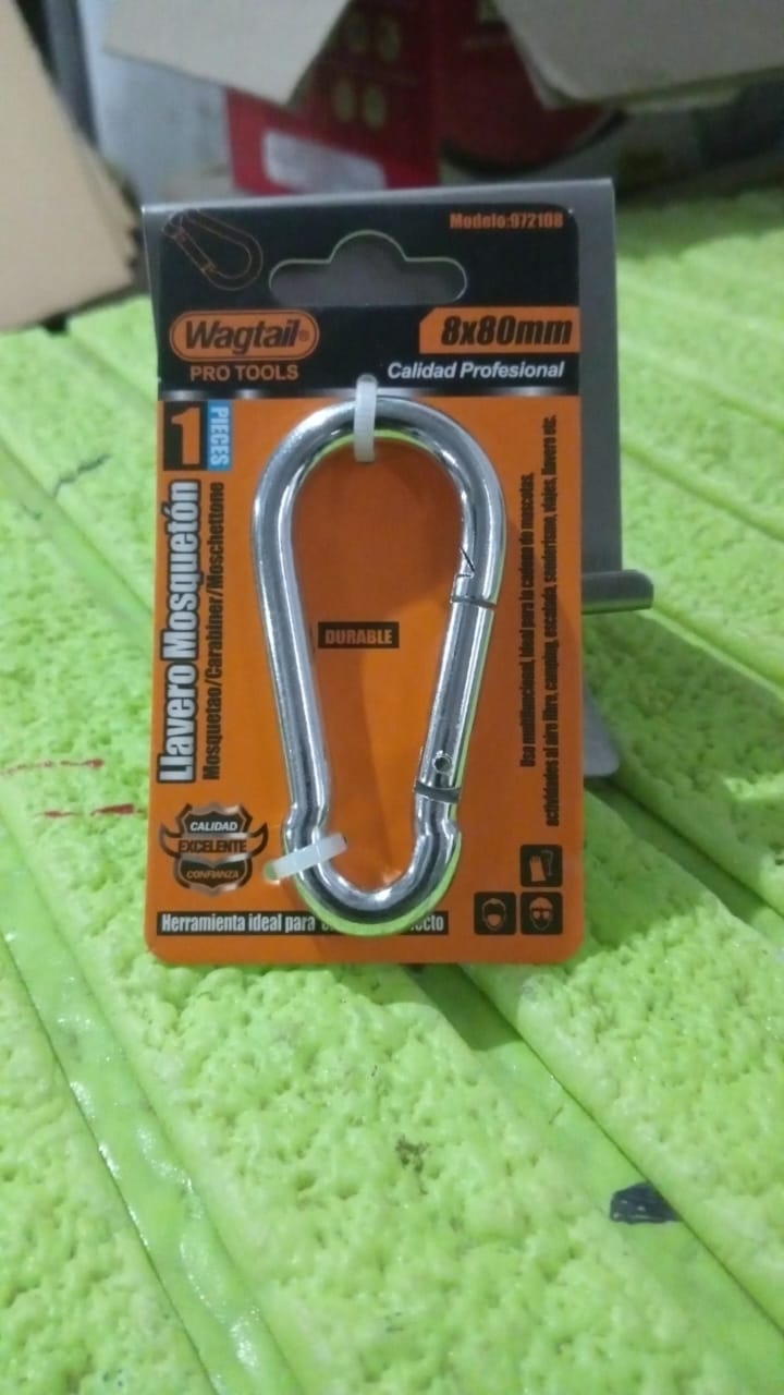 Stainless Steel Snap Hook (8×80 MM / 1 Pc) Your Brand