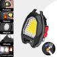 Triangular Camping Flashlight with Lighter – 6 Modes, 3 Colors, Waterproof