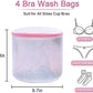 Premium Laundry Wash Bag for Bras, Panties & Socks