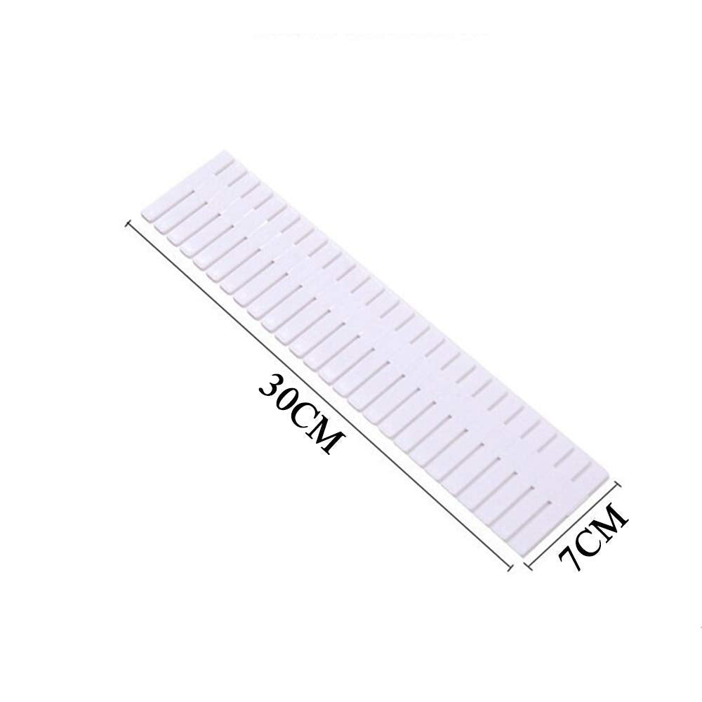 Adjustable Drawer Divider Organizer for Kitchen, Office & Closet – DIY Plastic Grid Storage Partition