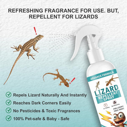 Lizard Repellent for Home Spray Pest Control 250ML (Pack of 2) shopbyte-in