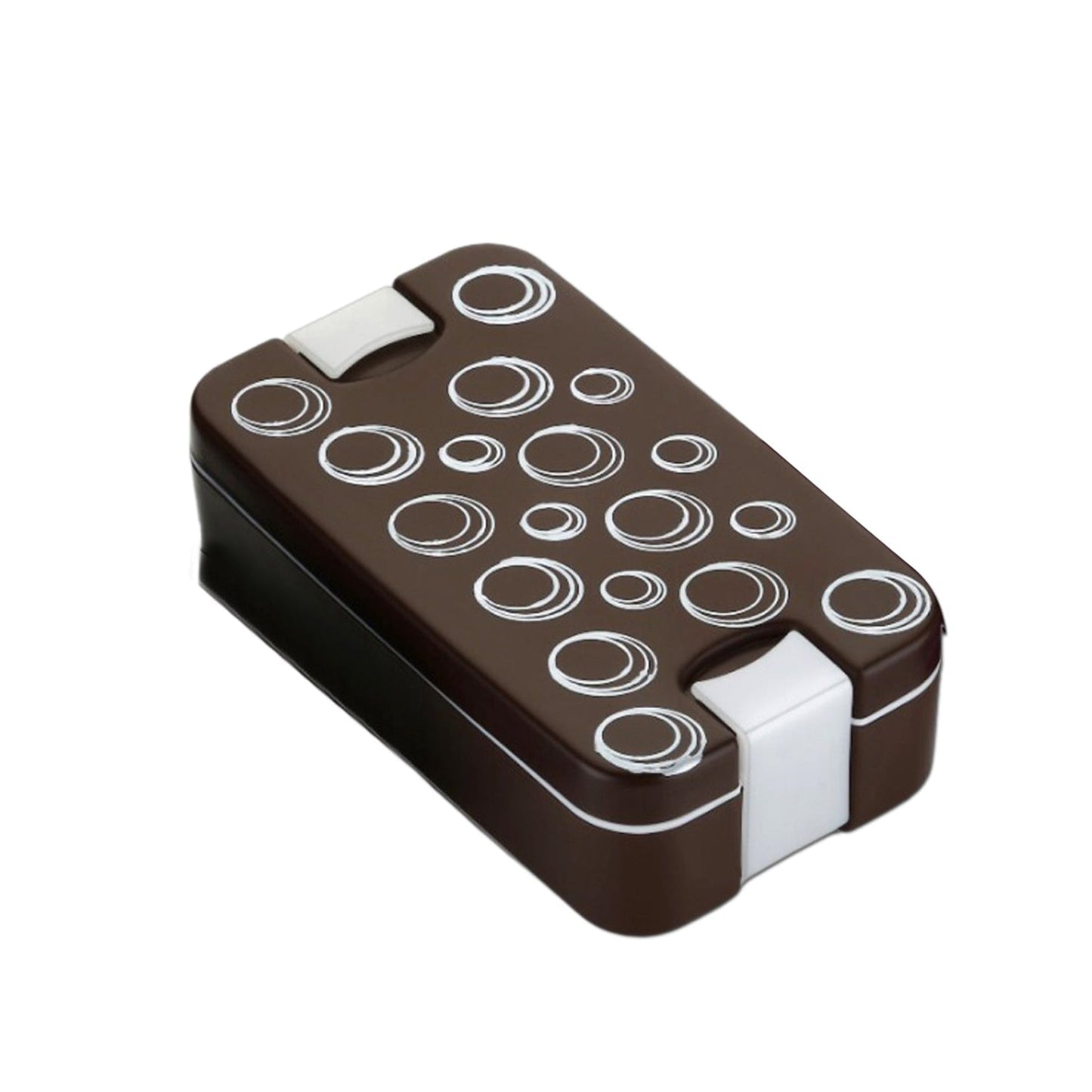 Airtight Lunch Box – 2-Compartment Leak-Proof Food-Grade Box with Spoon