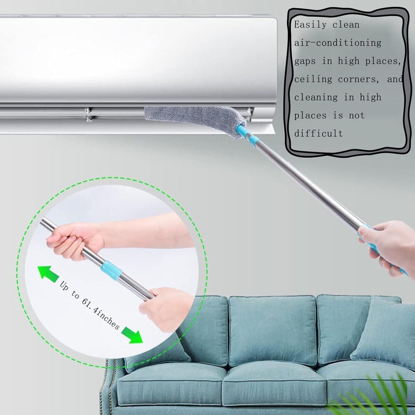 Extendable Gap Cleaning Duster