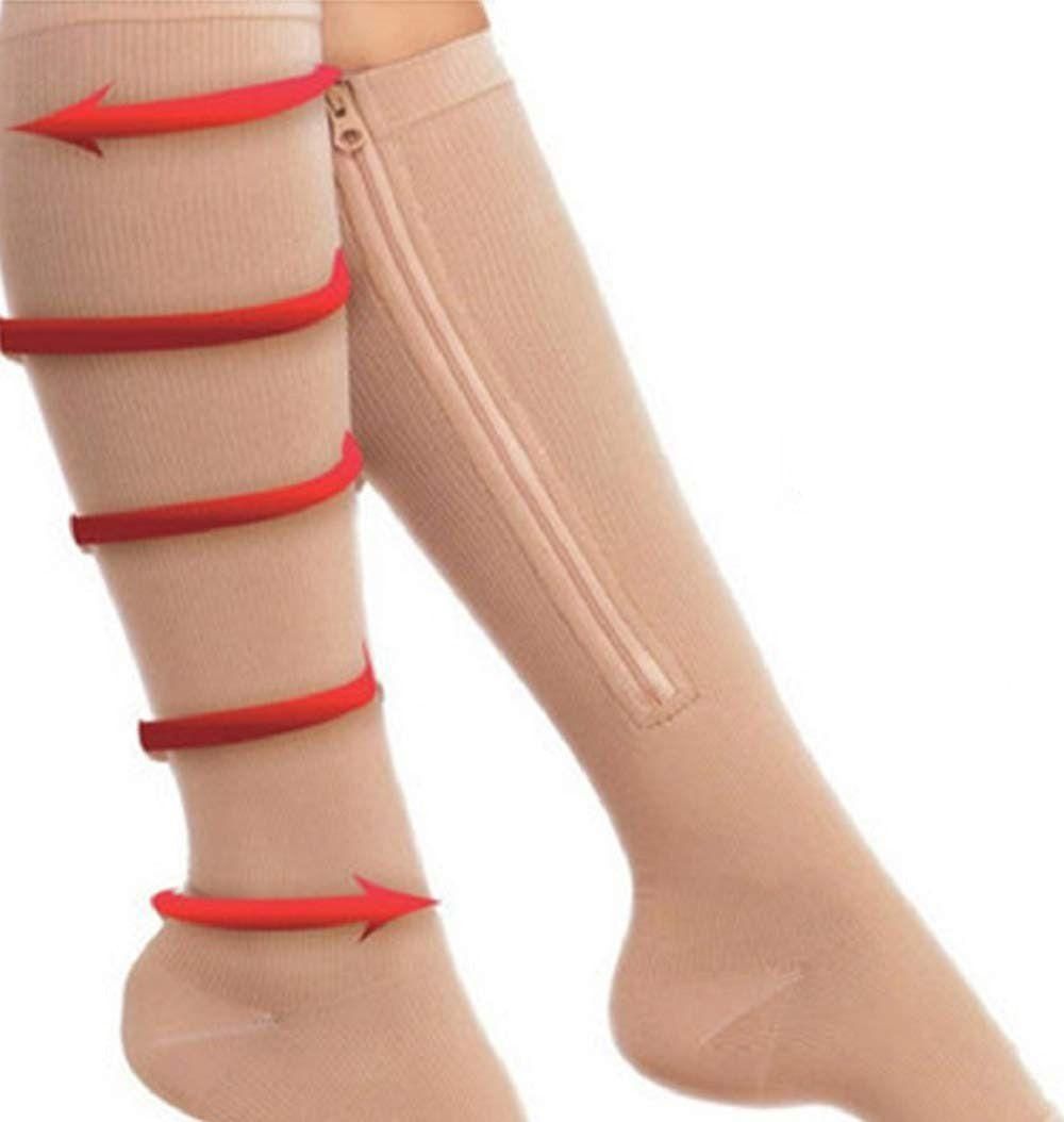 Unisex Medical Zipper Compression Socks (Pair of 1) shopbyte-in